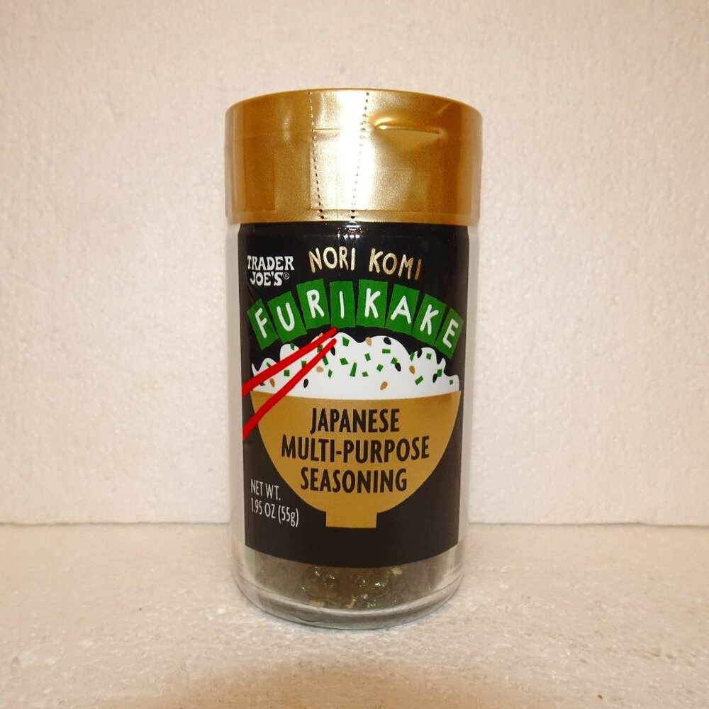 Trader Joe’s Nori Komi Furikake Japanese Multi-Purpose Seasoning (Single Bottle)